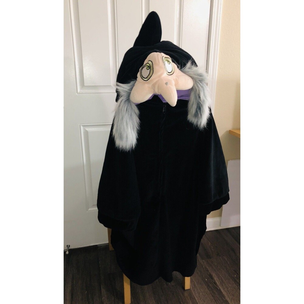 Disney Store Snow White Old Hag Evil Queen Plush Costume 4T fits size 4-6 Years